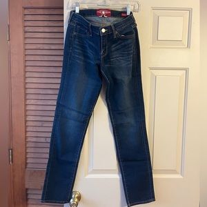 Lucky Brand Charlie Skinny Dark Jeans